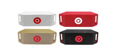 BeatBox Portable Wireless Bluetooth Speaker with NFC - Red - Image 9