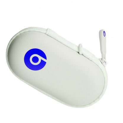 Beats by Dr. Dre Earbud & Earphone Hard Neoprene Zippered Case Pouch - White Blue - Image 5