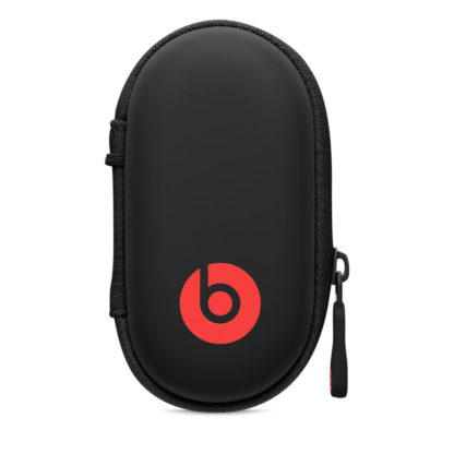 Beats by Dr. Dre Earbud & Earphone Hard Neoprene Case - Black/Red - Image 3