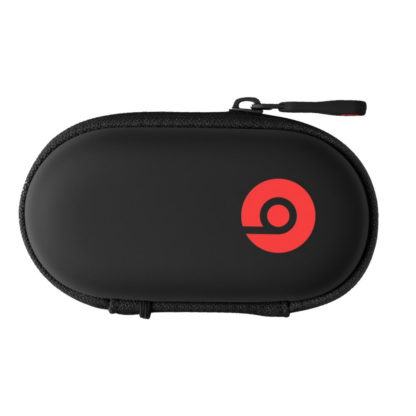 Beats by Dr. Dre Earbud & Earphone Hard Neoprene Case - Black/Red - Image 4