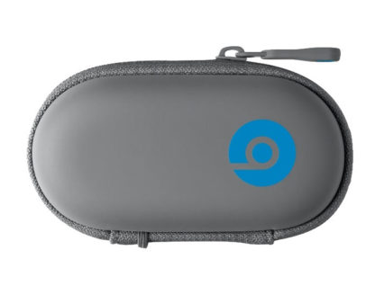 Beats by Dr. Dre Earbud & Earphone Hard Neoprene Case - Grey/Blue - Image 3