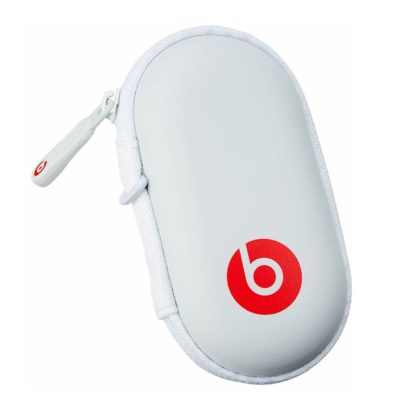 Beats by Dr. Dre Earbud & Earphone Hard Neoprene Case - White/Red - Image 4