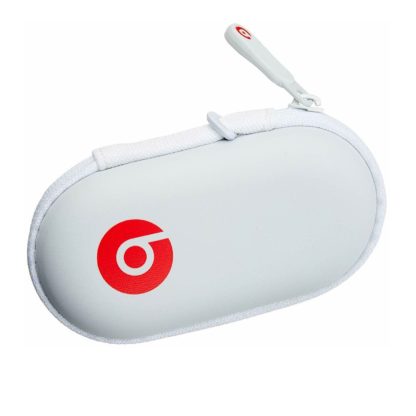 Beats by Dr. Dre Earbud & Earphone Hard Neoprene Case - White/Red - Image 3