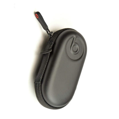 Beats by Dr. Dre Earbud & Earphone Hard Neoprene Case, Zippered - Black/Red - Image 3