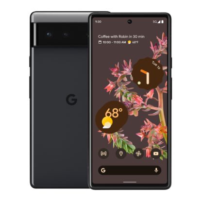 Google - Pixel 6 128GB (Unlocked) - Stormy Black