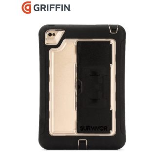 Griffin Survivor Rugged Case for Apple iPad Mini 4 – Black/Clear