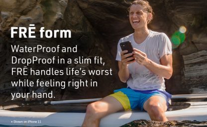 LifeProof iPhone SE (2nd gen - 2020) and iPhone 8/7 (NOT PLUS) FRĒ Series Case - NIGHT LITE (BLACK/LIME), waterproof IP68, built-in screen protector, port cover protection, snaps to MagSafe - Image 8