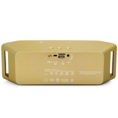 BeatBox Portable Wireless Bluetooth Speaker with NFC - Gold - Image 4