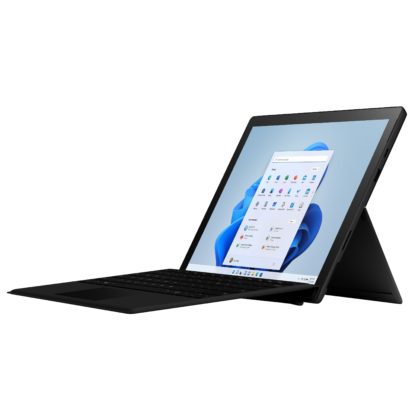 Microsoft - Surface Pro 7 - 12.3" Touch Screen - Intel Core i5 - 8GB Memory - 256GB SSD with Black Type Cover - Matte Black