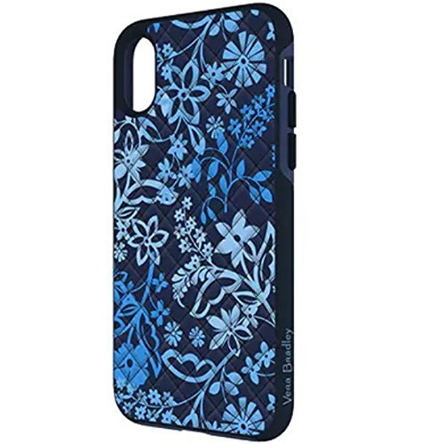 Vera Bradley Quilted Inlay Case for iPhone X, iPhone XS - Java Floral Blue Multi - Image 6