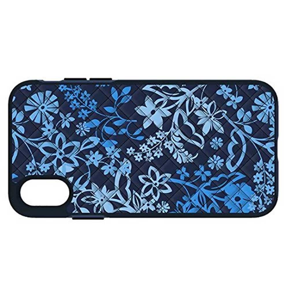 Vera Bradley Quilted Inlay Case for iPhone X, iPhone XS - Java Floral Blue Multi - Image 3