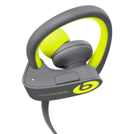 Beats by Dre Powerbeats 2 Wireless Active Around the Ear Headphone in Shock Yellow - Image 10