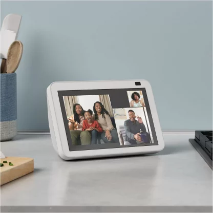 Amazon Echo Show 8 (2nd Gen, 2021) HD Smart Display with Alexa - Glacier White - Image 5