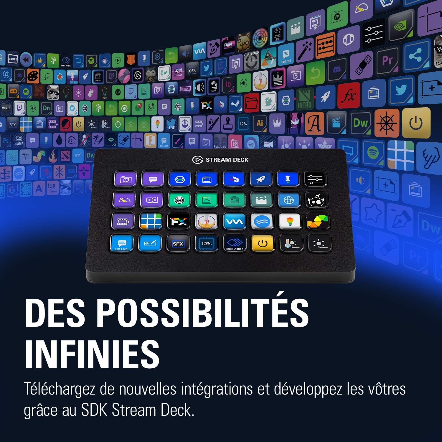 Elgato Stream Deck XL – Advanced Studio Controller, 32 macro keys, trigger actions in apps and software, works with Mac and PC - Image 7