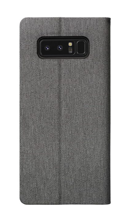 LAUT - APEX Knit Folio Case for Galaxy Note8, Versatile Folding Stand & 360° Protection - Granite - Image 3