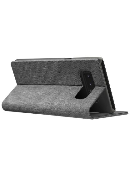 LAUT - APEX Knit Folio Case for Galaxy Note8, Versatile Folding Stand & 360° Protection - Granite - Image 5