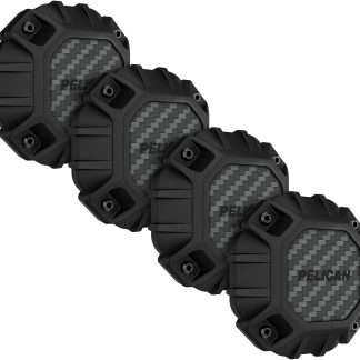 Pelican Marine 4-Pack AirTag Holder Waterproof IP68  - Black
