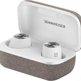 Sennheiser MOMENTUM True Wireless 4 Smart Earbuds with Bluetooth 5.4, Crystal-Clear Sound, Comfortable Design, 30-Hour Battery Life, Adaptive ANC, LE Audio and Auracast - White