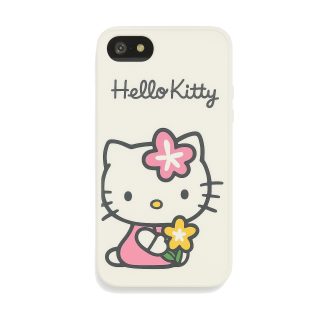 Hello Kitty 3D Case Compatible with Apple iPhone SE (2016) | iPhone 5S | iPhone 5 | Decorative, Shockproof Protective Cover for Stylish Women & Girls – White/Pink/Yellow