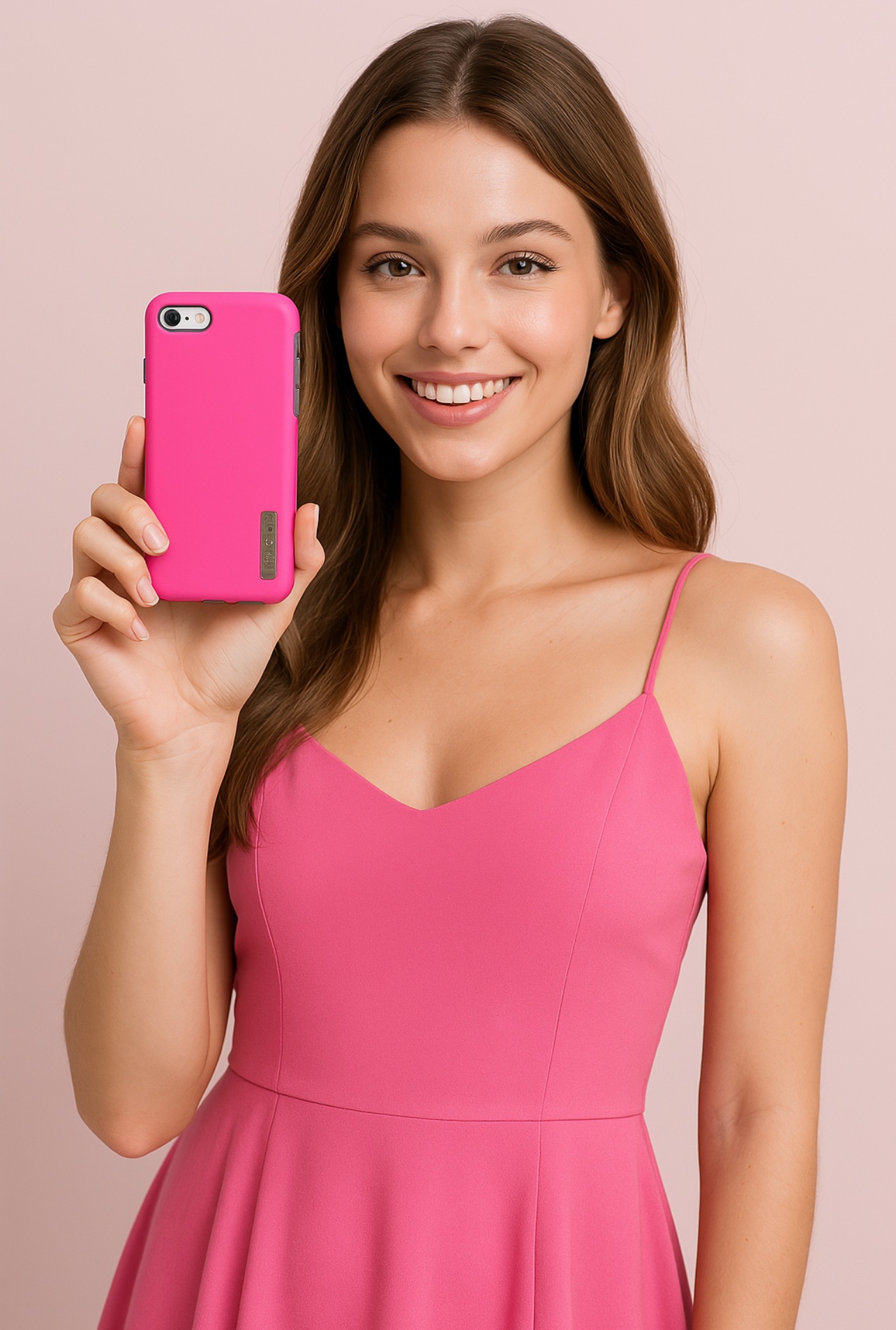 Incipio DualPro Case for Apple® iPhone® 6 Plus and iPhone 6s Plus - Pink/Grey - Image 6