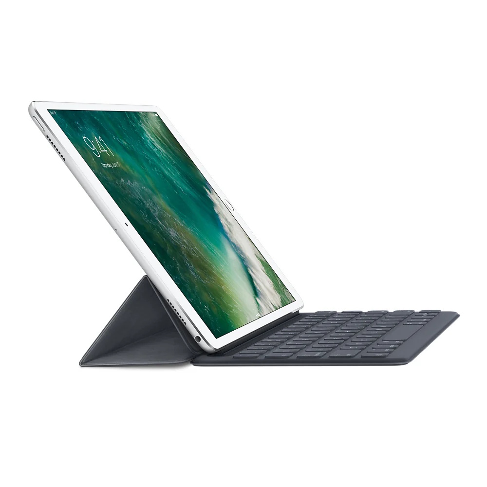 French Canadian Apple Smart Keyboard for 10.5" iPad Pro | iPad Air 3rd | 10.2" iPad 7th, 8th, 9th - Gray