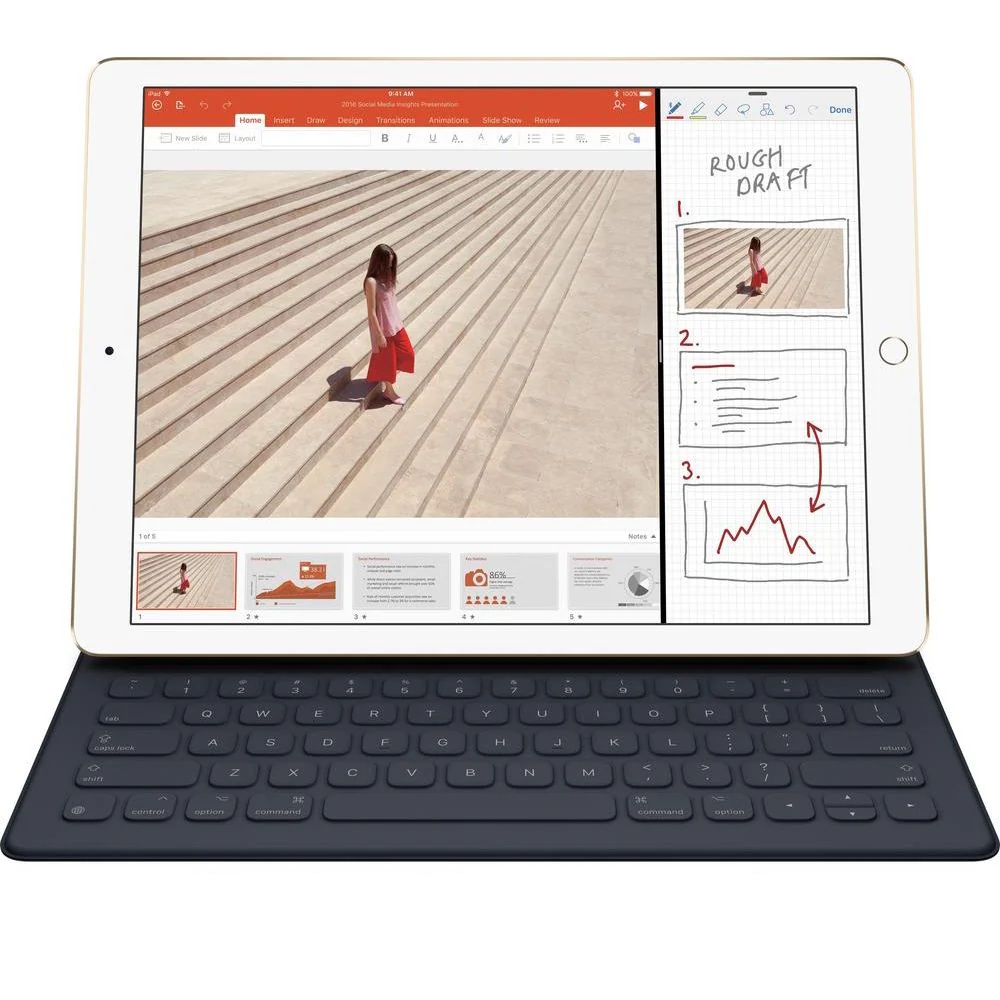 French Canadian Apple Smart Keyboard for 10.5" iPad Pro | iPad Air 3rd | 10.2" iPad 7th, 8th, 9th - Gray - Image 6