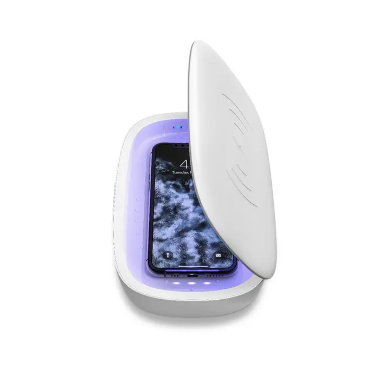 mophie - UV Sanitizer with Wireless Charging - White - Image 2