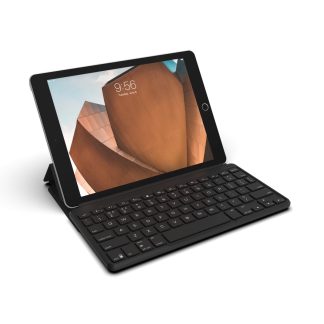 ZAGG Flex Portable, Universal Keyboard and Detachable Stand for Devices up to 12" Black