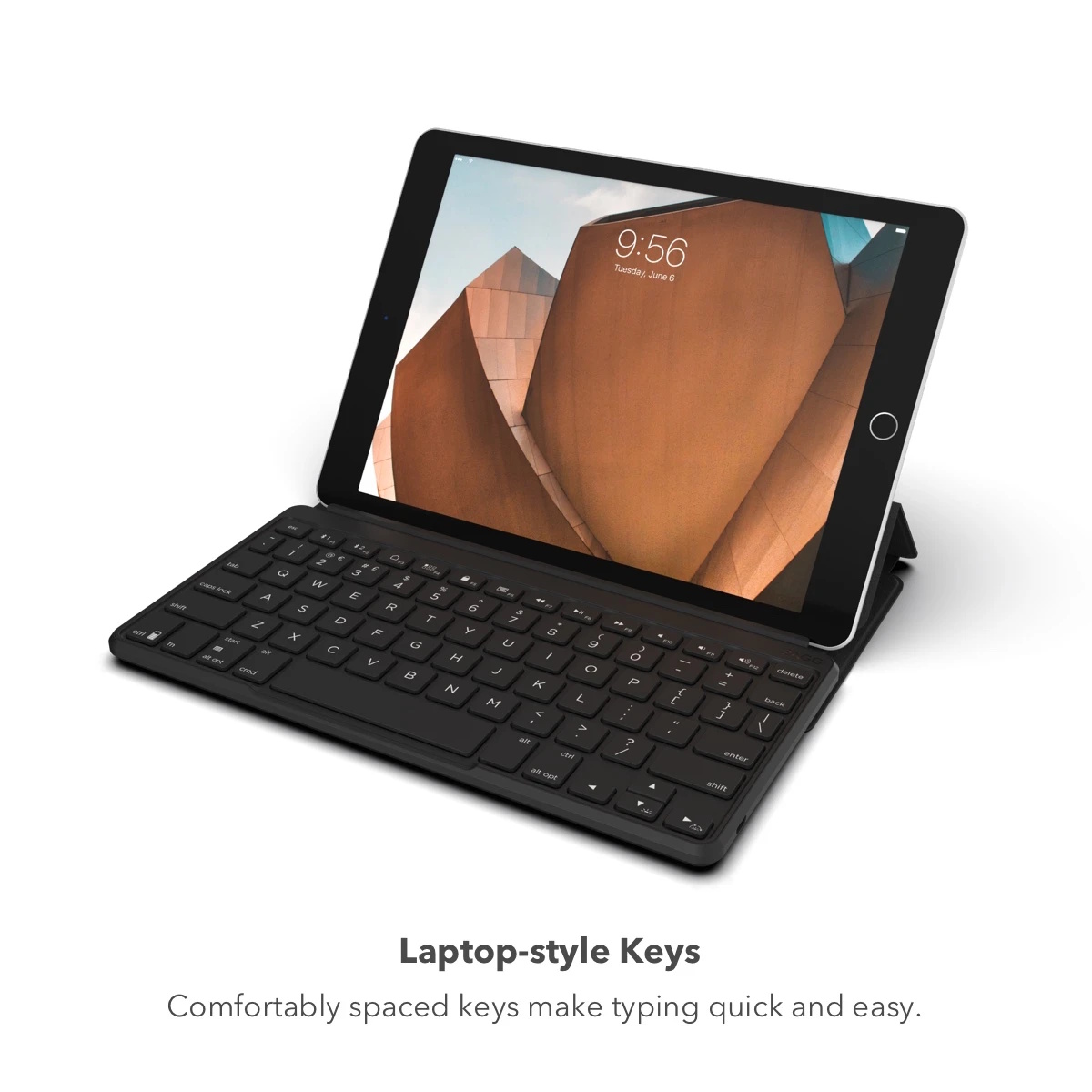 ZAGG Flex Portable, Universal Keyboard and Detachable Stand for Devices up to 12" Black - Image 10