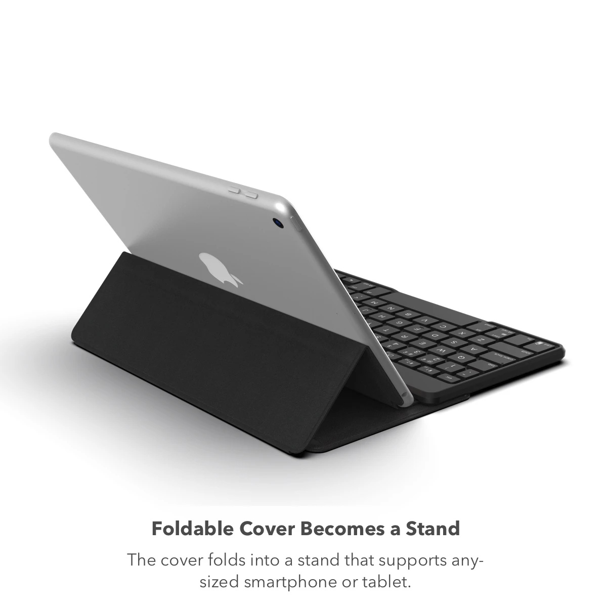 ZAGG Flex Portable, Universal Keyboard and Detachable Stand for Devices up to 12" Black - Image 12
