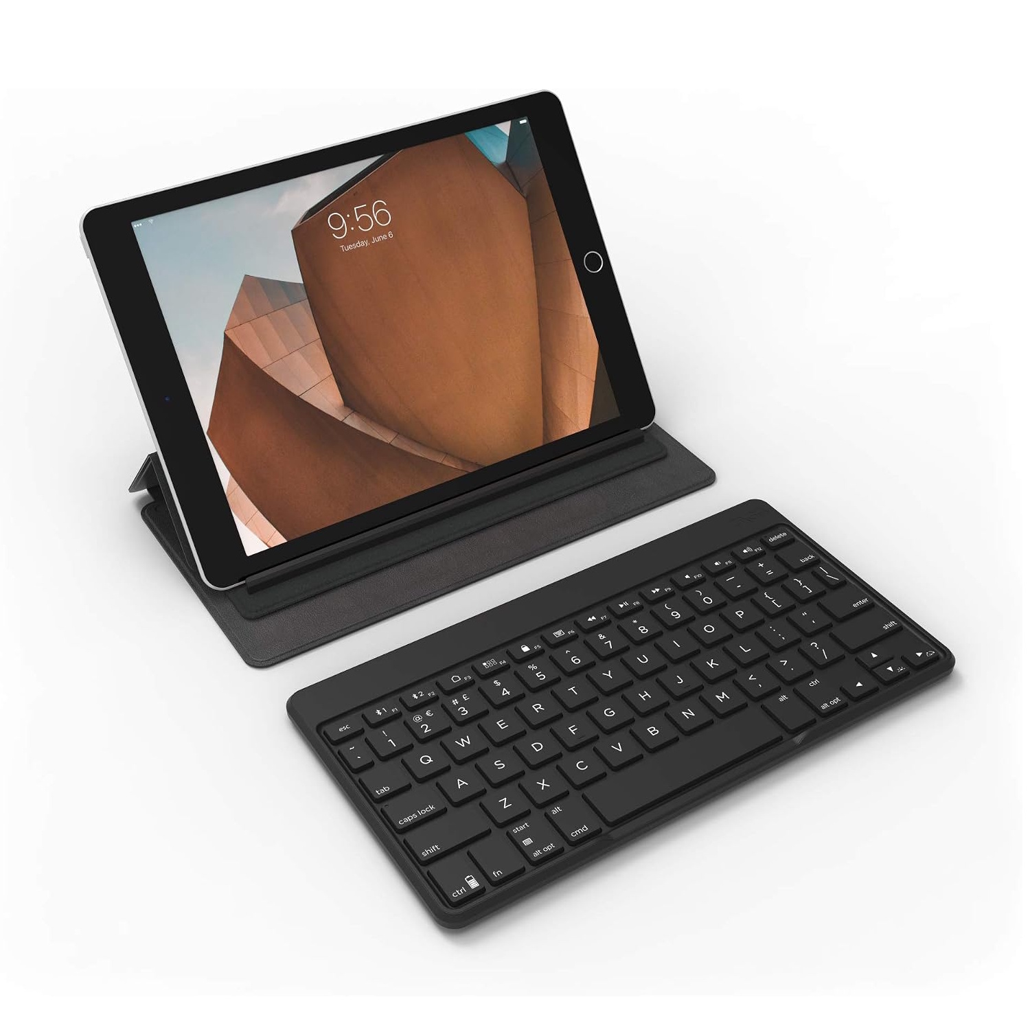 ZAGG Flex Portable, Universal Keyboard and Detachable Stand for Devices up to 12" Black - Image 19