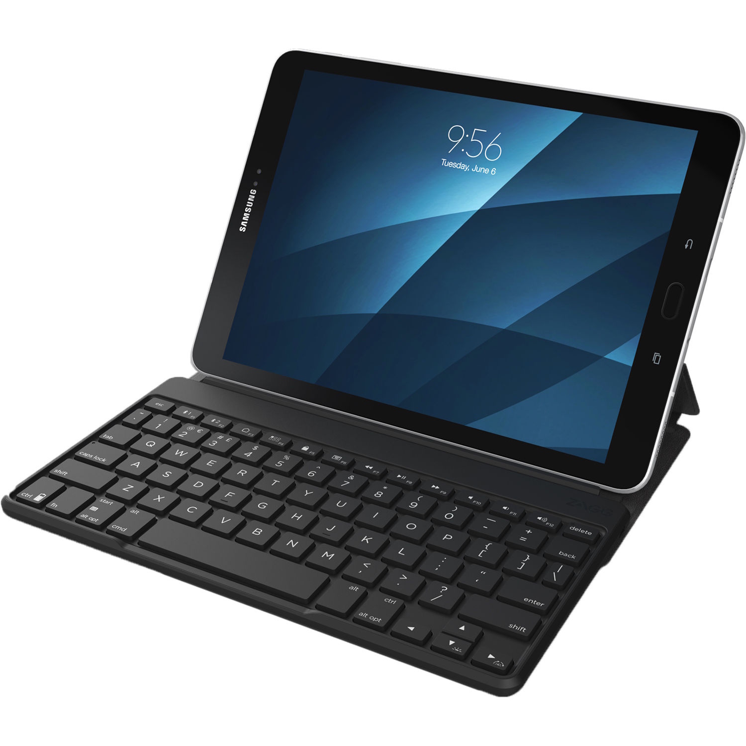 ZAGG Flex Portable, Universal Keyboard and Detachable Stand for Devices up to 12" Black - Image 2