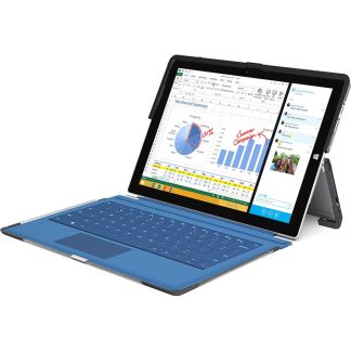 OtterBox Symmetry Back Case for Surface Pro 3 - Slate Gray/Clear